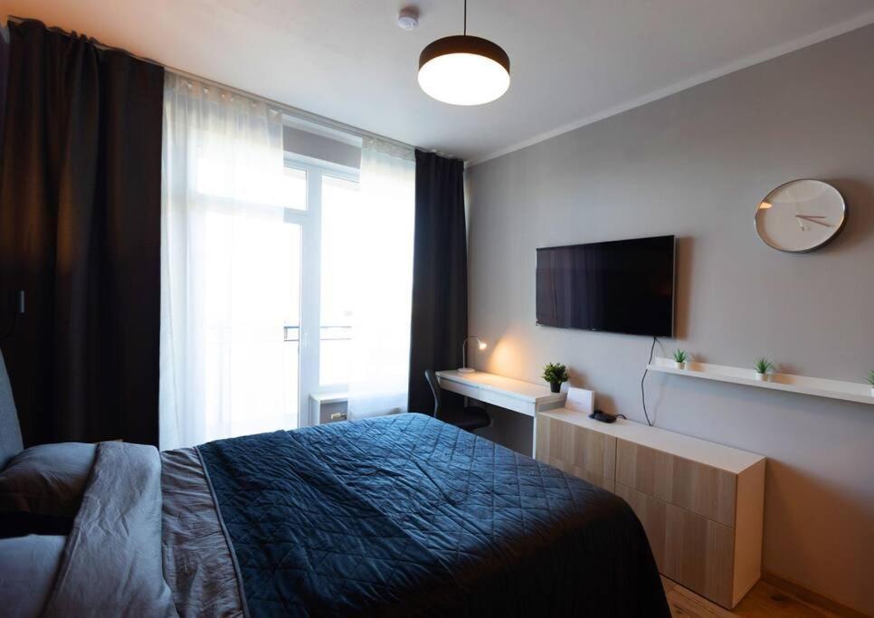 Stylish Apartment With Parking & Spacious Balcony Riga Exteriör bild